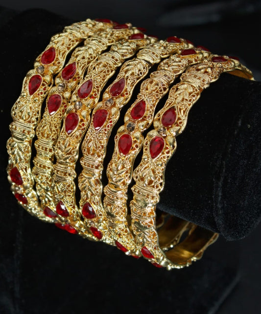 Elegant Golden Bangles