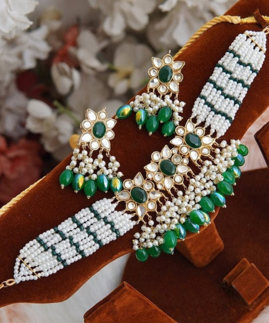 Zevar Pearlsa Choker Set