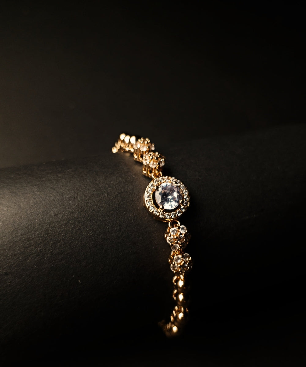 Bracelet Golden White