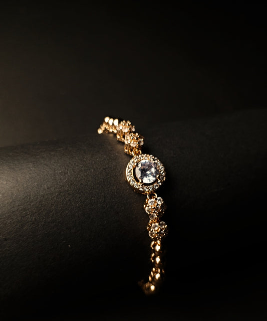 Bracelet Golden White