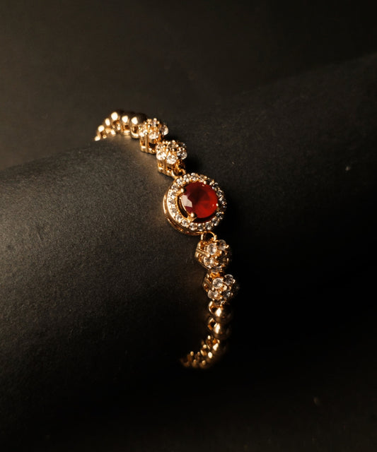 Bracelet Golden Red