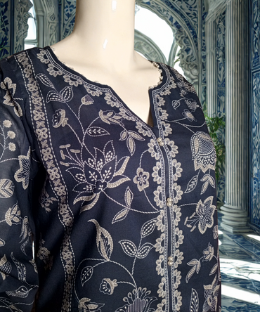 Lawn Printed Blue