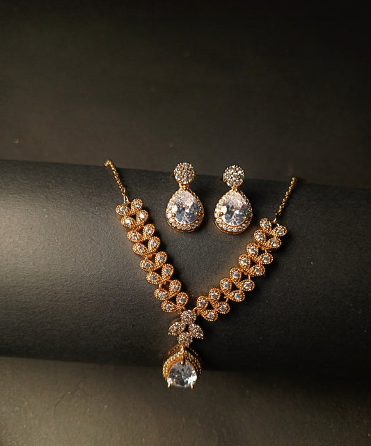 Locket Set Golden White