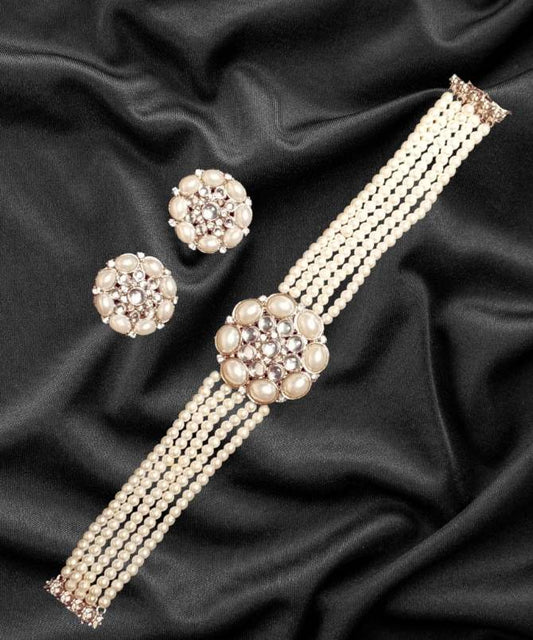 Choker Set White