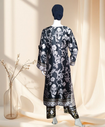 Silk Printed Black